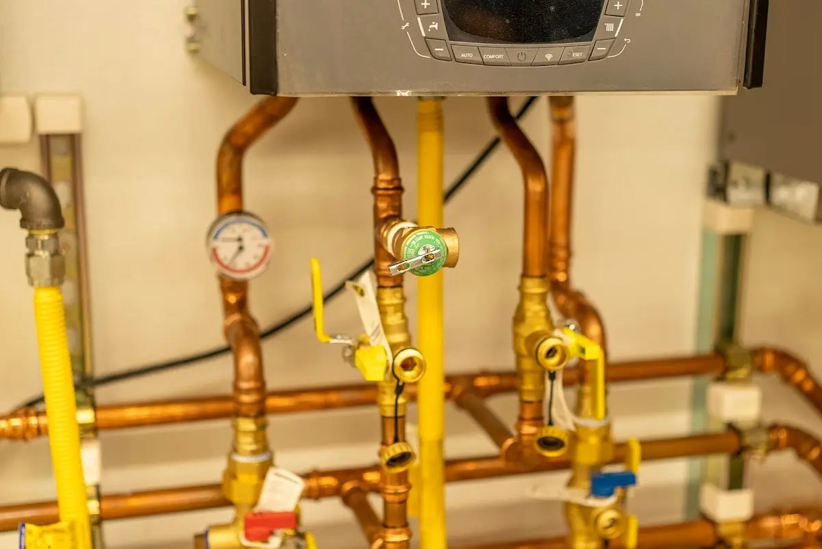 Licensed technician providing Backflow Prevention for a homeowner in Stillwater